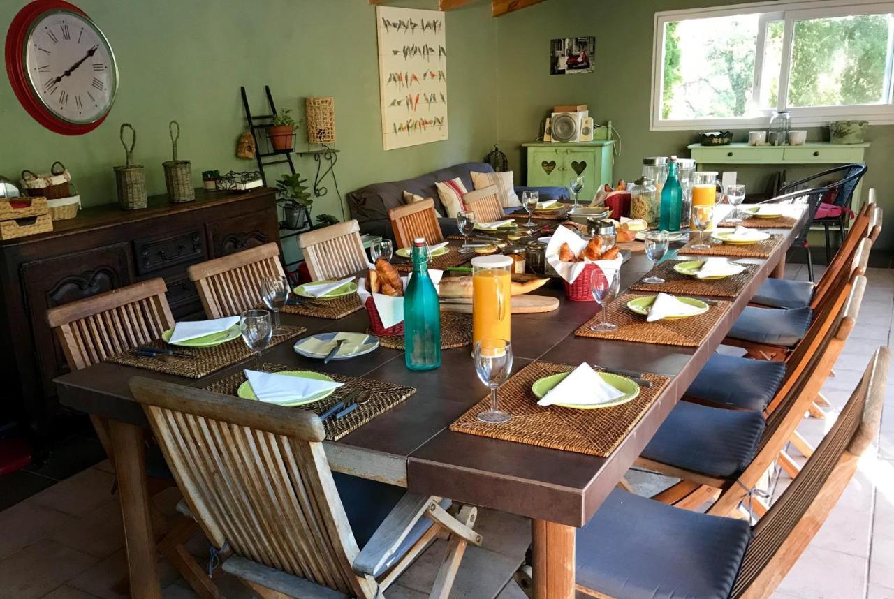 Bed and Breakfast Domaine Du Commandeur Mondragon Esterno foto