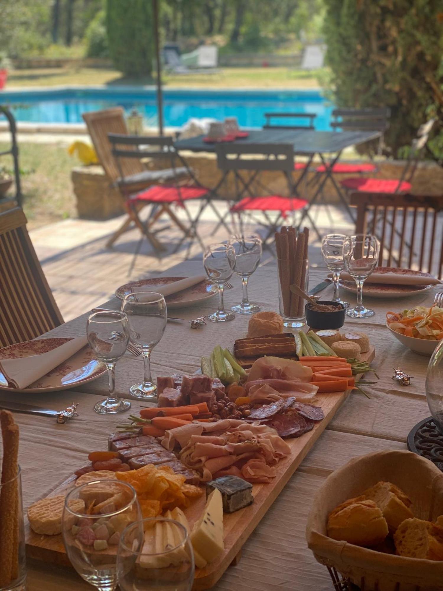 Bed and Breakfast Domaine Du Commandeur Mondragon Esterno foto