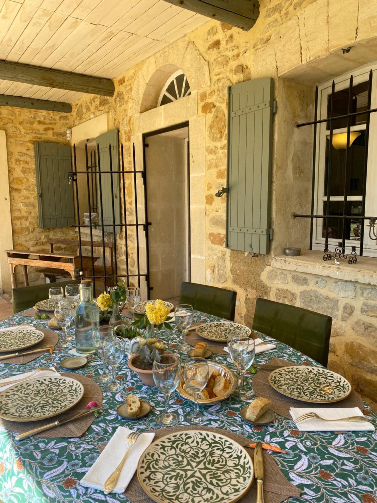 Bed and Breakfast Domaine Du Commandeur Mondragon Esterno foto